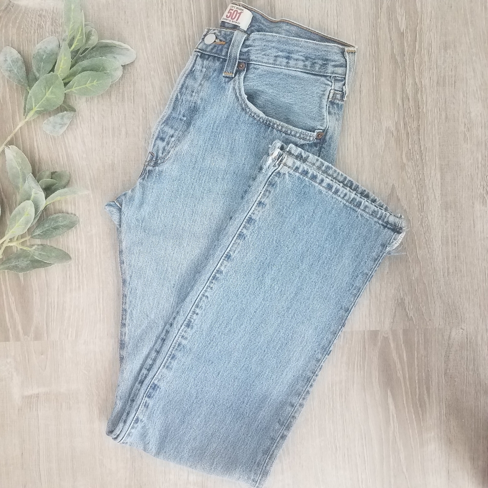 LEVI'S 501 31W 34L 5 Button Fly
